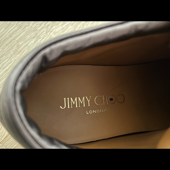 Jimmy Choo running shoes, size 35.5. These are gold in colour. - Picture 3 of 11